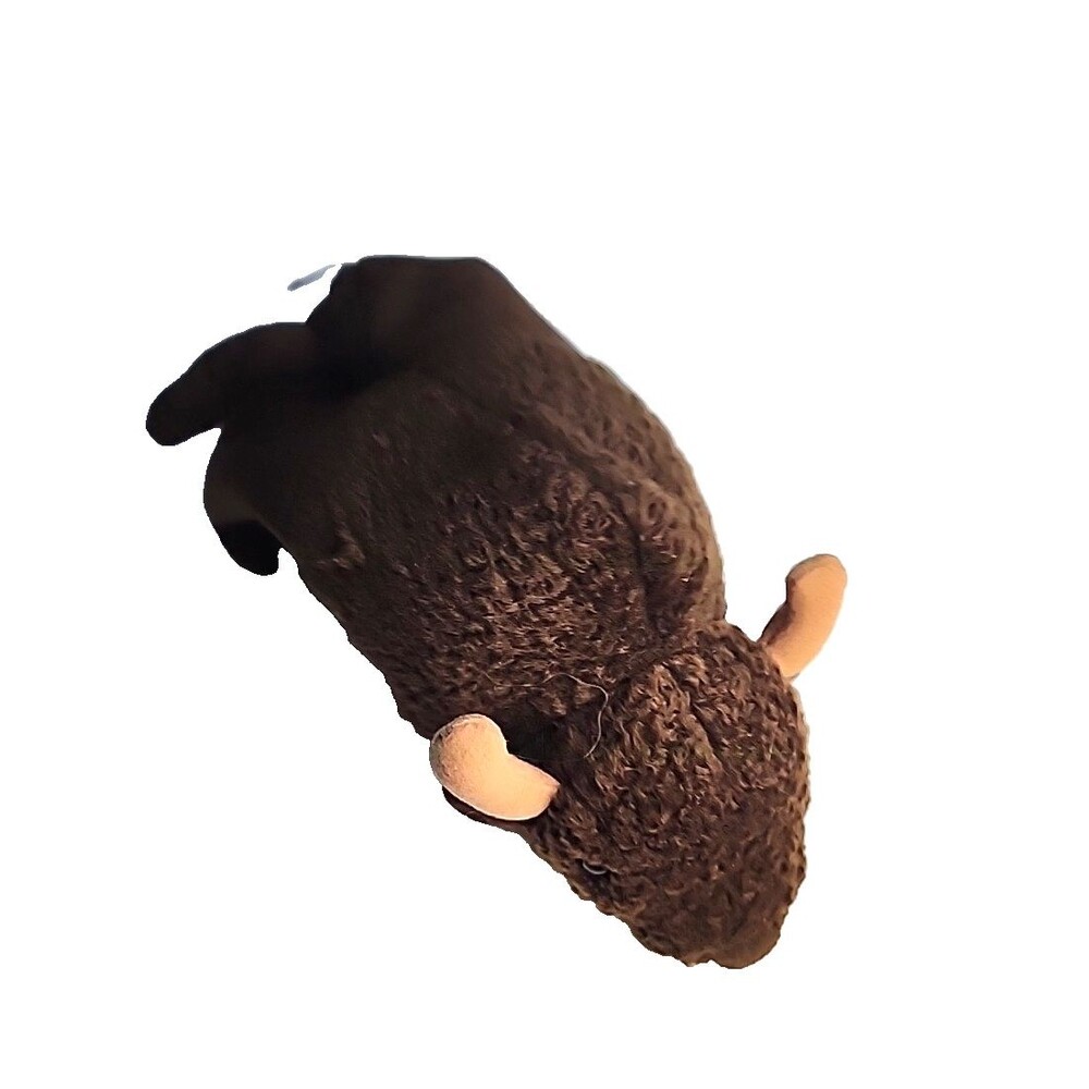 1998 Ty Beanie Baby ROAM The Buffalo Bison Stuffed Animal Plush Toy As Is